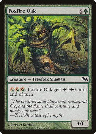 Foxfire Oak [Shadowmoor] | Mega City Incorporated