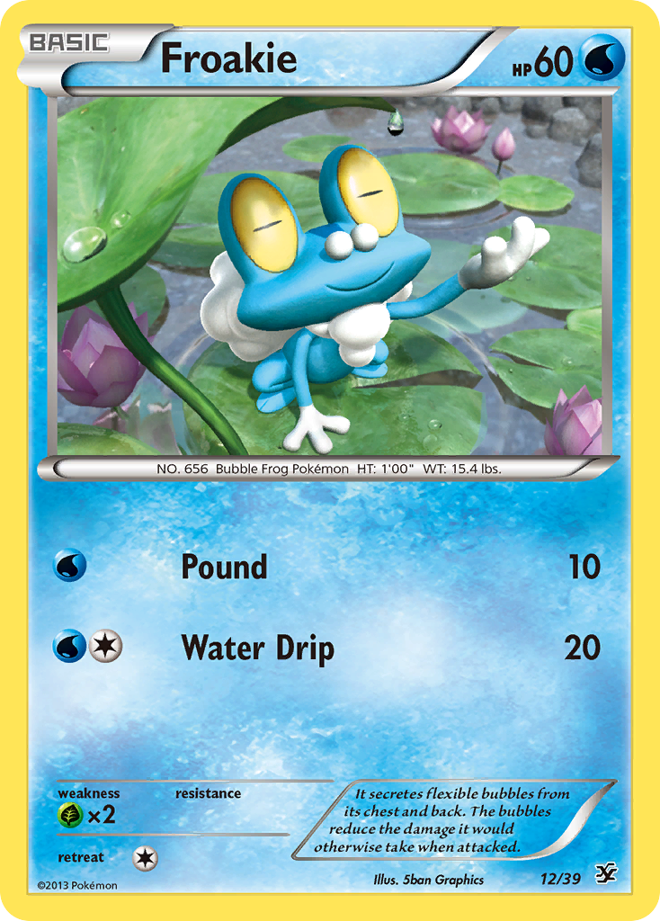 Froakie (12/39) [XY: Kalos Starter Set] | Mega City Incorporated