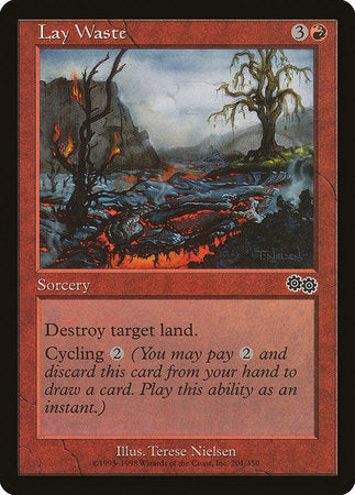 Lay Waste [Urza's Saga] | Mega City Incorporated