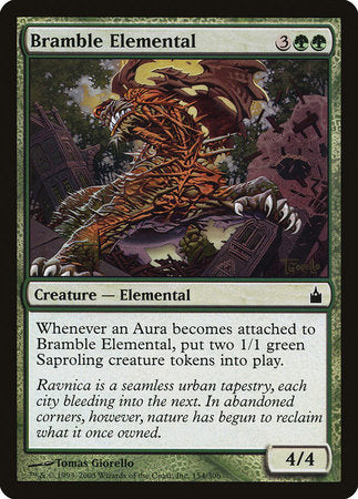 Bramble Elemental [Ravnica: City of Guilds] | Mega City Incorporated