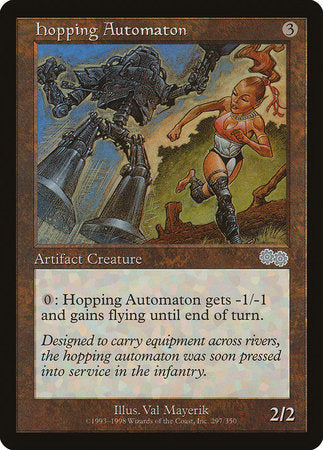 Hopping Automaton [Urza's Saga] | Mega City Incorporated