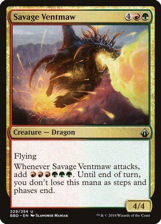 Savage Ventmaw [Battlebond] | Mega City Incorporated