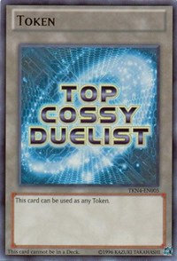 Top Ranked COSSY Duelist Token (Blue) [TKN4-EN005] Ultra Rare | Mega City Incorporated