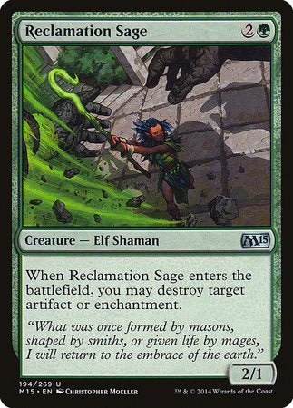 Reclamation Sage [Magic 2015] | Mega City Incorporated