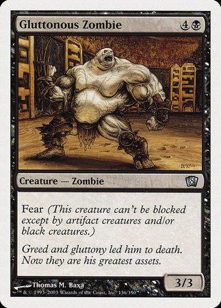 Gluttonous Zombie [Eighth Edition] | Mega City Incorporated