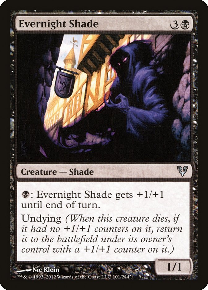 Evernight Shade [Avacyn Restored] | Mega City Incorporated