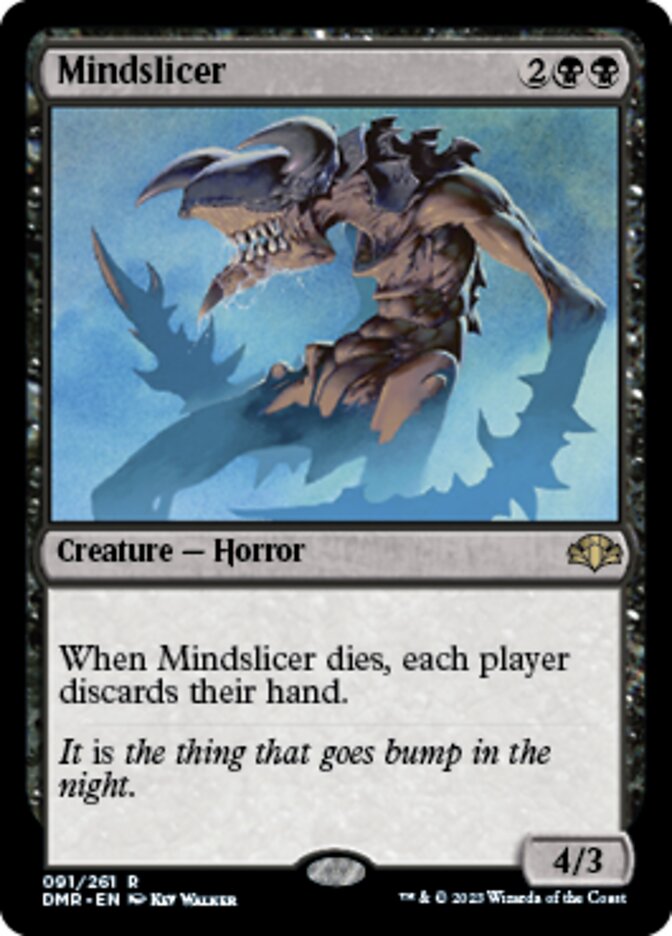 Mindslicer [Dominaria Remastered] | Mega City Incorporated