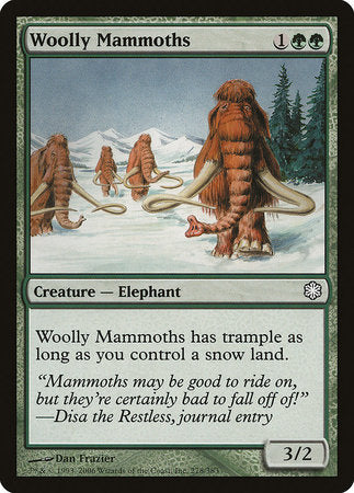 Woolly Mammoths [Coldsnap Theme Decks] | Mega City Incorporated