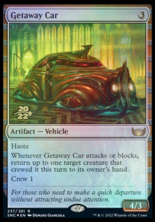 Getaway Car [Streets of New Capenna Prerelease Promos] | Mega City Incorporated