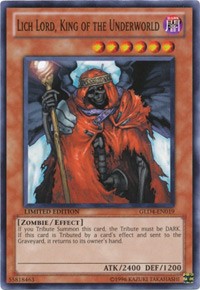 Lich Lord, King of the Underworld [GLD4-EN019] Common | Mega City Incorporated