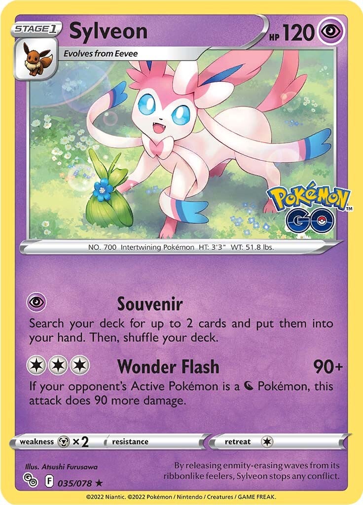 Sylveon (035/078) [Pokémon GO] | Mega City Incorporated