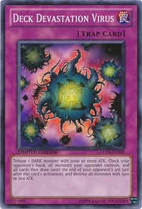 Deck Devastation Virus [GLD4-EN049] Common | Mega City Incorporated