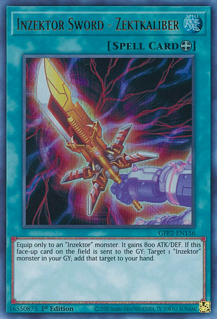 Inzektor Sword - Zektkaliber [GFP2-EN156] Ultra Rare | Mega City Incorporated