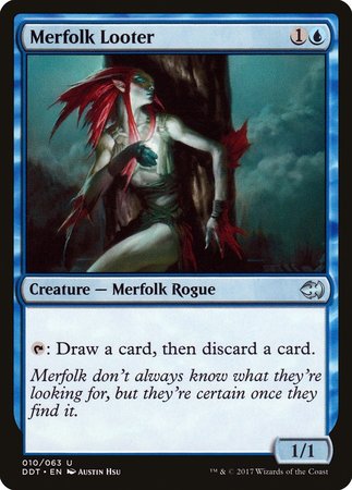 Merfolk Looter [Duel Decks: Merfolk vs. Goblins] | Mega City Incorporated