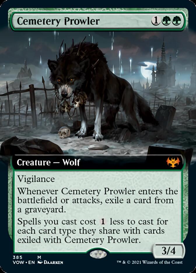 Cemetery Prowler (Extended) [Innistrad: Crimson Vow] | Mega City Incorporated