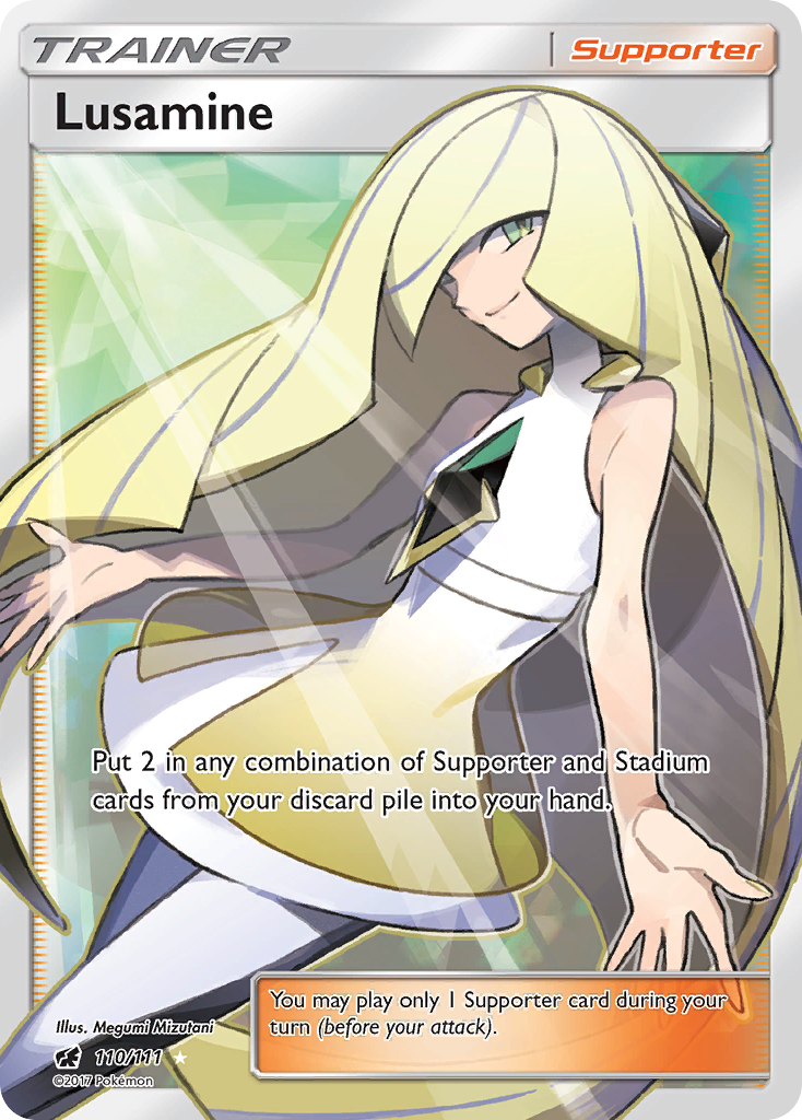 Lusamine (110/111) [Sun & Moon: Crimson Invasion] | Mega City Incorporated