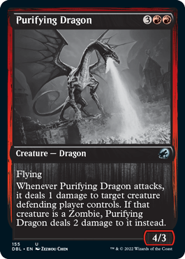 Purifying Dragon [Innistrad: Double Feature] | Mega City Incorporated