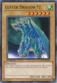 Luster Dragon #2 [YS11-EN002] Common | Mega City Incorporated