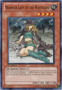 Warrior Lady of the Wasteland [YS11-EN020] Common | Mega City Incorporated