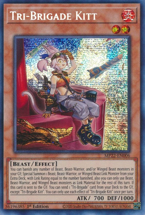 Tri-Brigade Kitt [MP22-EN006] Prismatic Secret Rare | Mega City Incorporated