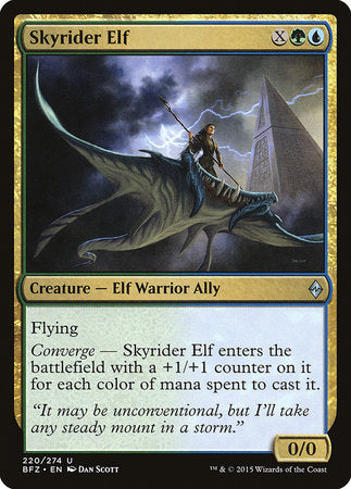 Skyrider Elf [Battle for Zendikar] | Mega City Incorporated