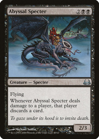 Abyssal Specter [Duel Decks: Divine vs. Demonic] | Mega City Incorporated