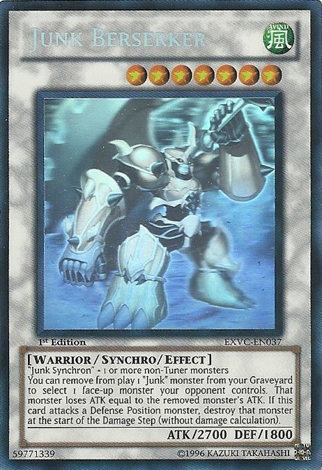 Junk Berserker [EXVC-EN037] Ghost Rare | Mega City Incorporated