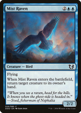 Mist Raven [Duel Decks: Blessed vs. Cursed] | Mega City Incorporated