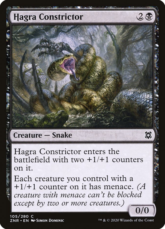 Hagra Constrictor [Zendikar Rising] | Mega City Incorporated