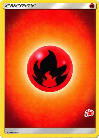 Fire Energy (Charizard Stamp #5) [Battle Academy 2020] | Mega City Incorporated