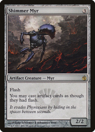 Shimmer Myr [Mirrodin Besieged] | Mega City Incorporated