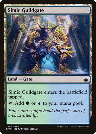 Simic Guildgate [Commander Anthology] | Mega City Incorporated