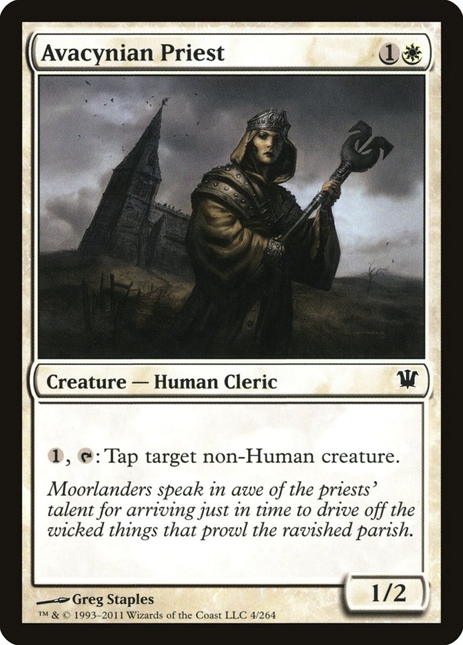 Avacynian Priest [Innistrad] | Mega City Incorporated