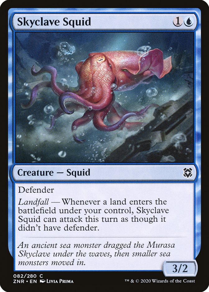 Skyclave Squid [Zendikar Rising] | Mega City Incorporated