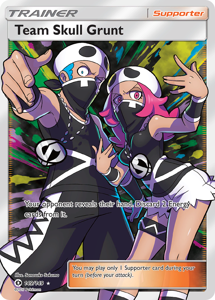 Team Skull Grunt (149/149) [Sun & Moon: Base Set] | Mega City Incorporated