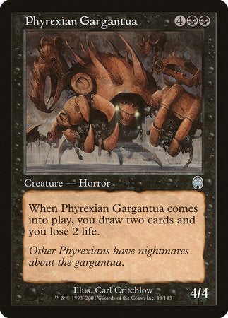 Phyrexian Gargantua [Apocalypse] | Mega City Incorporated