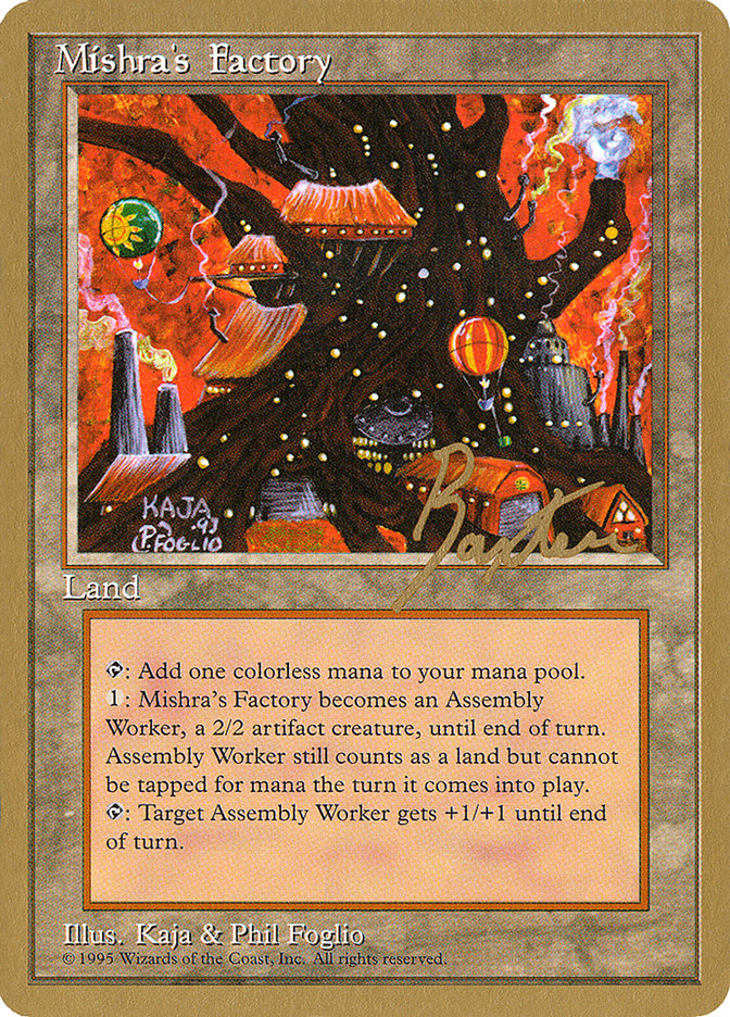 Mishra's Factory (George Baxter) [Pro Tour Collector Set] | Mega City Incorporated