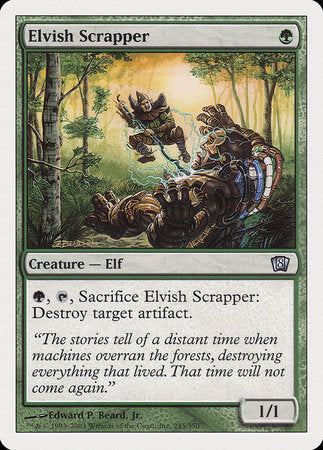 Elvish Scrapper [Eighth Edition] | Mega City Incorporated