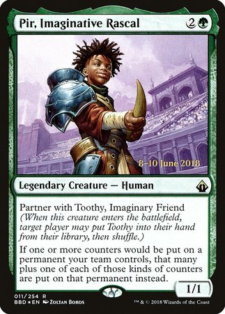 Pir, Imaginative Rascal [Battlebond Promos] | Mega City Incorporated