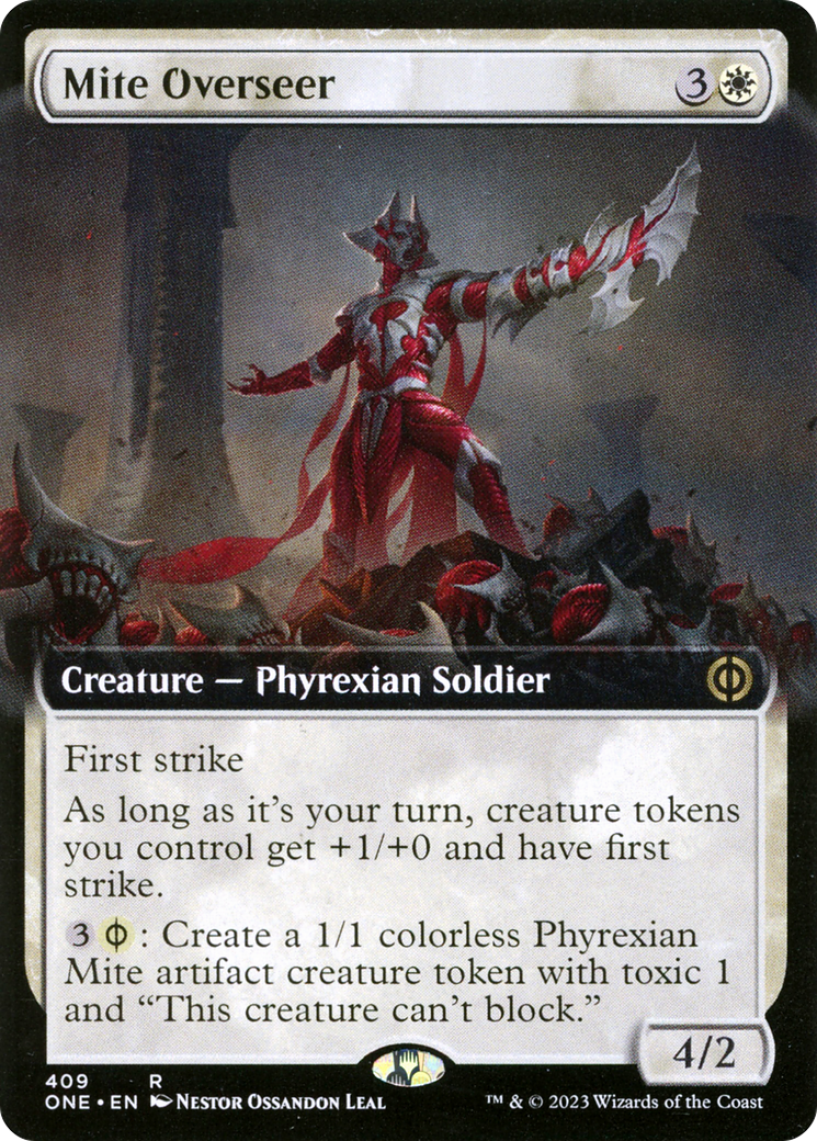 Mite Overseer (Extended Art) [Phyrexia: All Will Be One] | Mega City Incorporated