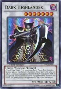 Dark Highlander [YF01-EN001] Ultra Rare | Mega City Incorporated