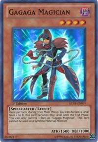 Gagaga Magician [GENF-EN001] Super Rare | Mega City Incorporated