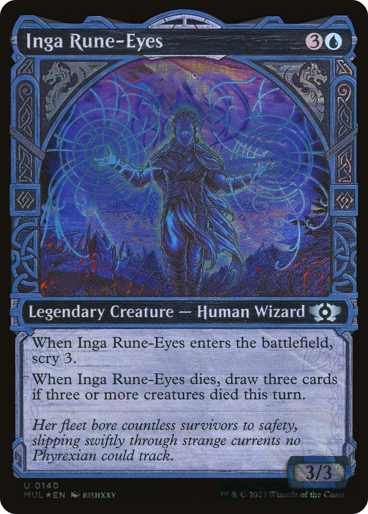 Inga Rune-Eyes (Halo Foil) [Multiverse Legends] | Mega City Incorporated