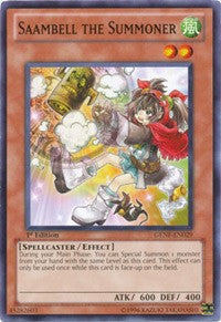 Saambell the Summoner [GENF-EN029] Common | Mega City Incorporated