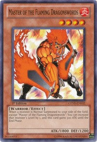 Master of the Flaming Dragonswords [GENF-EN032] Common | Mega City Incorporated