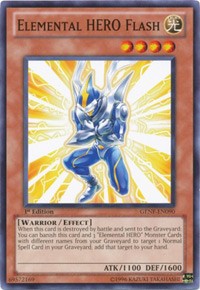 Elemental HERO Flash [GENF-EN090] Common | Mega City Incorporated