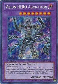 Vision HERO Adoration [GENF-EN096] Secret Rare | Mega City Incorporated