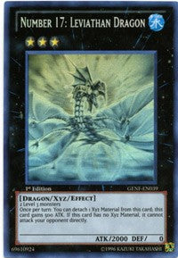 Number 17: Leviathan Dragon [GENF-EN039] Ghost Rare | Mega City Incorporated