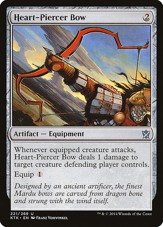 Heart-Piercer Bow [Khans of Tarkir] | Mega City Incorporated