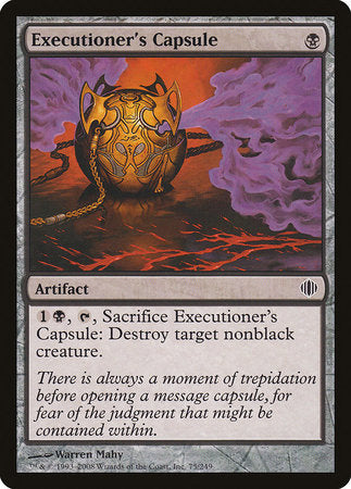 Executioner's Capsule [Shards of Alara] | Mega City Incorporated